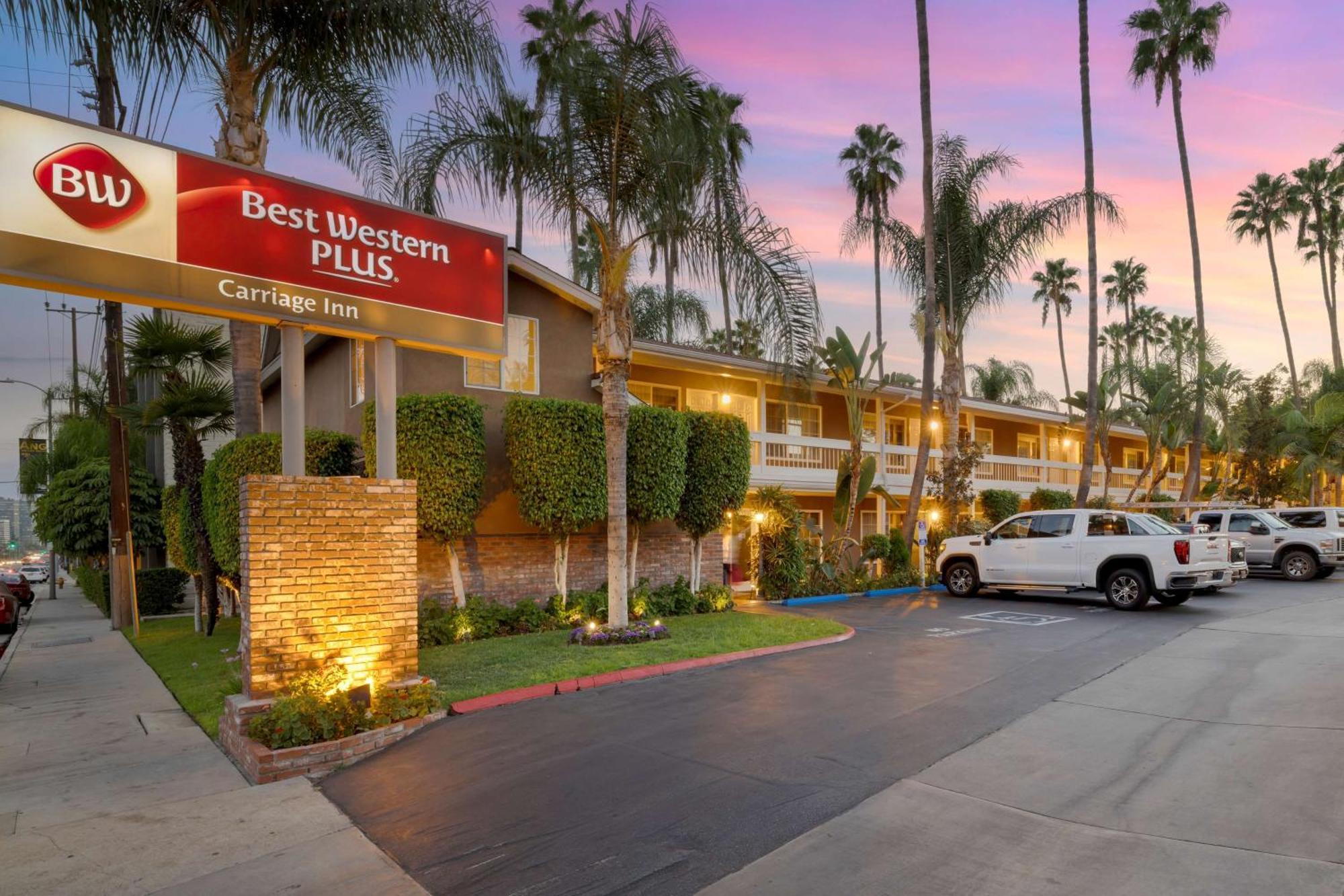 Best Western Plus Carriage Inn Los Angeles Eksteriør billede