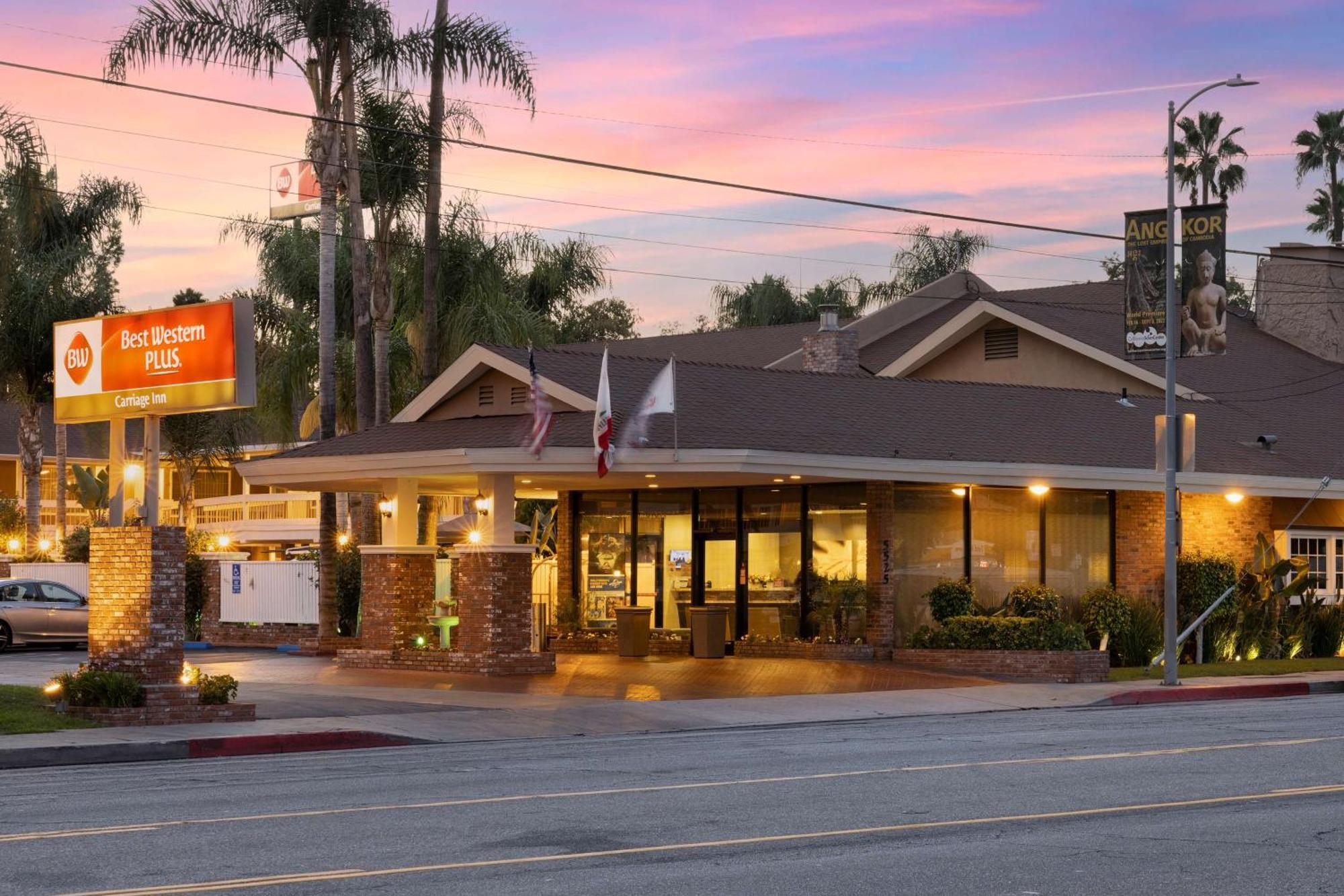 Best Western Plus Carriage Inn Los Angeles Eksteriør billede