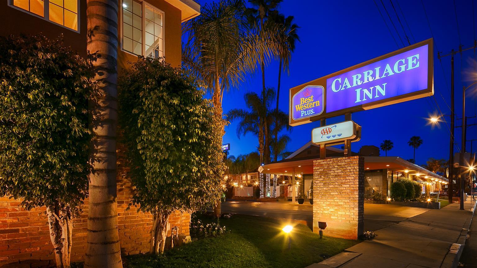 Best Western Plus Carriage Inn Los Angeles Eksteriør billede